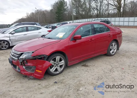 2010 Ford Fusion Sport from USA, damaged, VIN 3FAHP0KC6AR186964